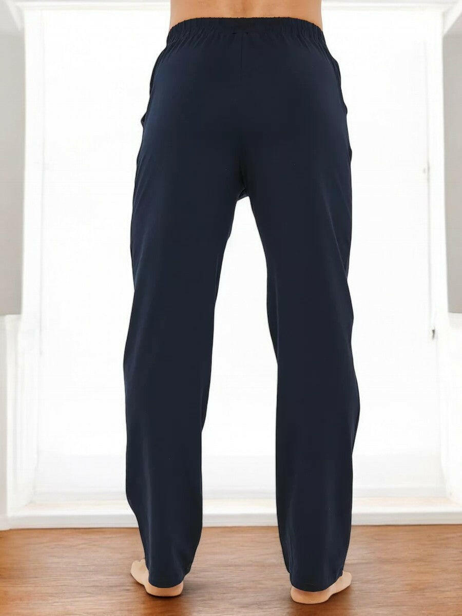 Notched Collar Loungewear in Cotton.