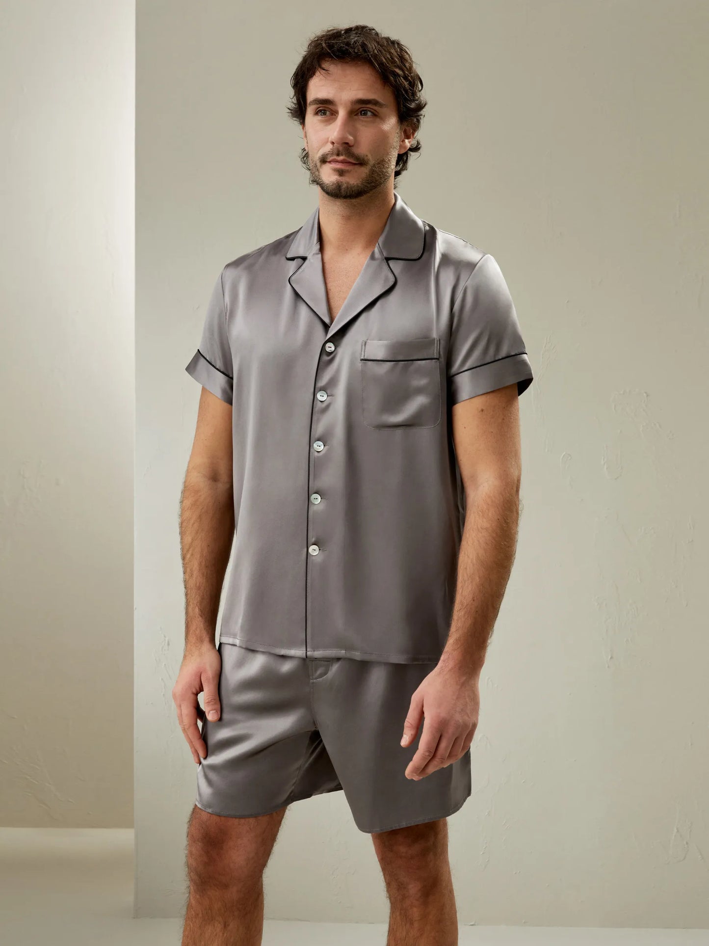 Satin Coords with Piping.