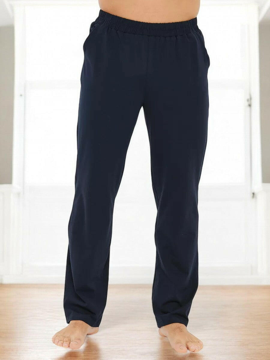 Ropa de estar por casa en rayón suave negro