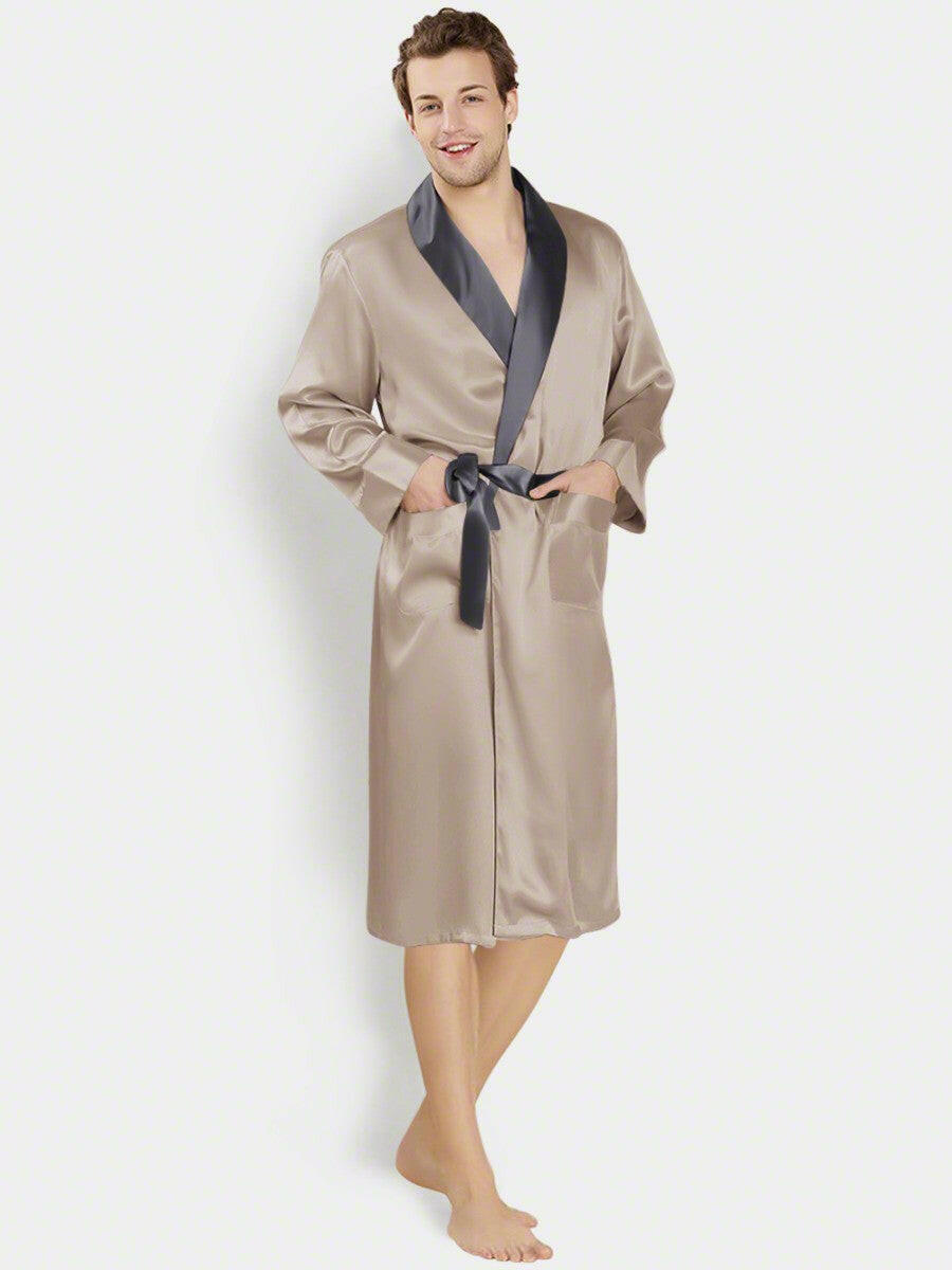 Premium Satin Robe - Bella Babe by SK Nightsuit Nightdress Robes Silk Satin Nighty Gown Nightwear