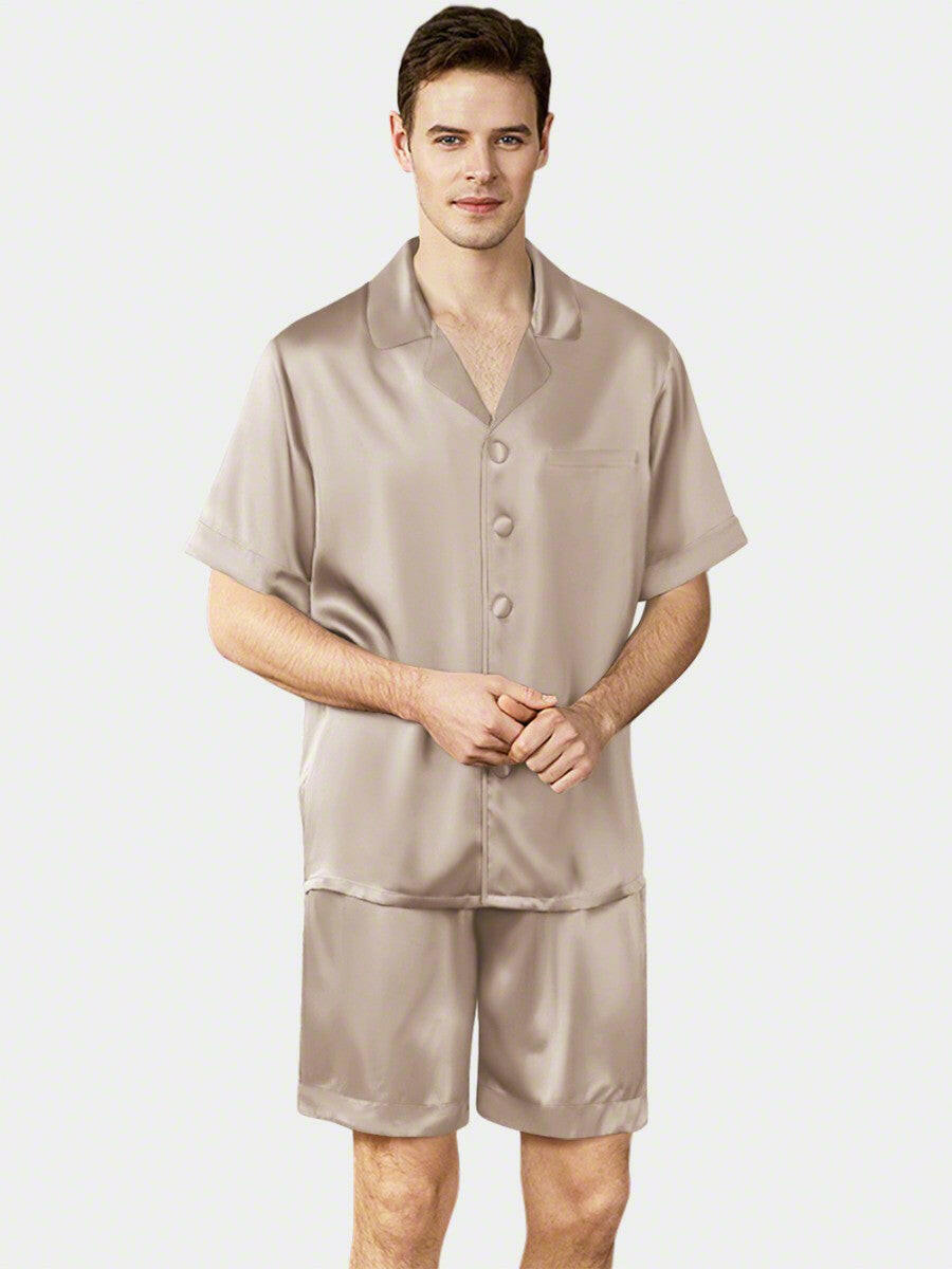 Half Sleeve Satin Co-ords - Bella Babe by SK Nightsuit Nightdress Robes Silk Satin Nighty Gown Nightwear