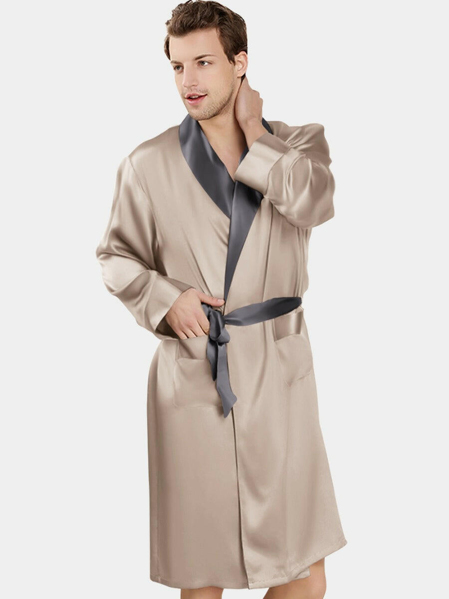 Premium Satin Robe.