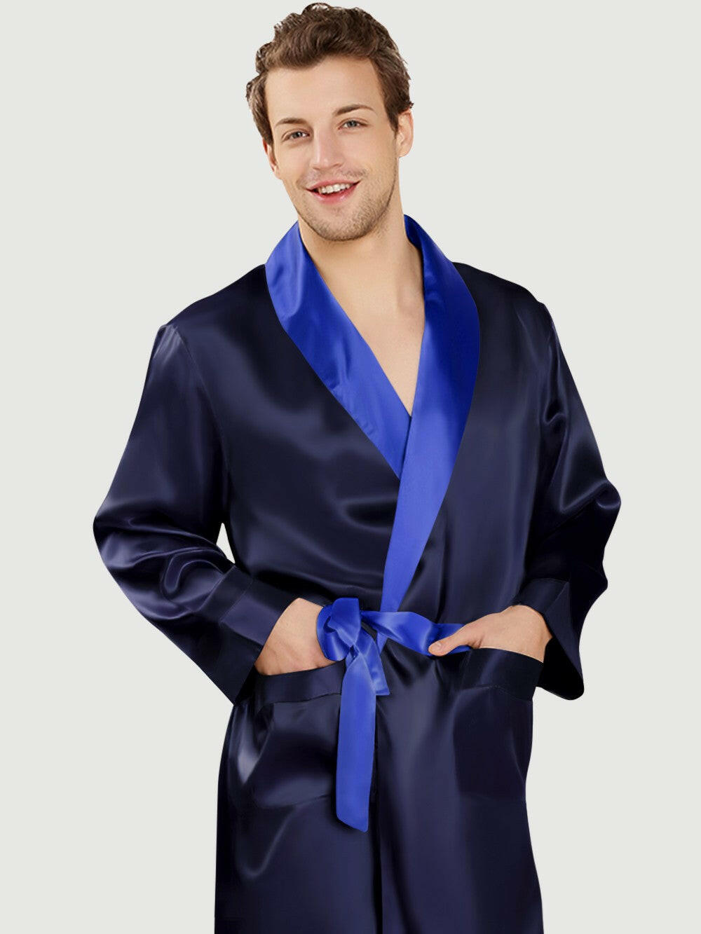 Premium Satin Robe.