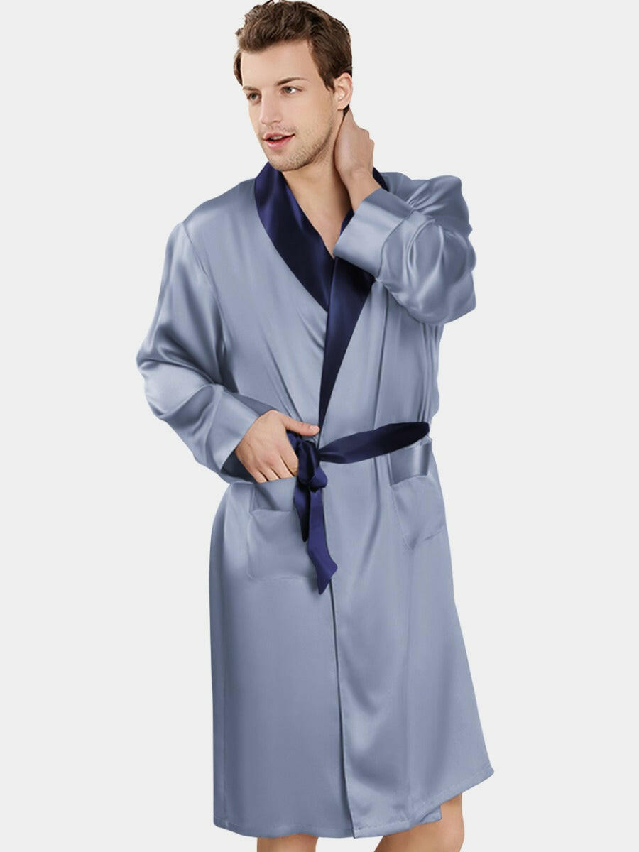 Premium Satin Robe - Bella Babe by SK Nightsuit Nightdress Robes Silk Satin Nighty Gown Nightwear