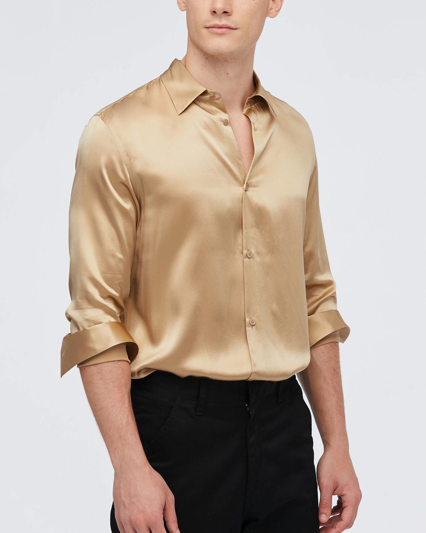 Luxe Shirt Slim fit - Bella Babe by SK Nightsuit Nightdress Robes Silk Satin Nighty Gown Nightwear
