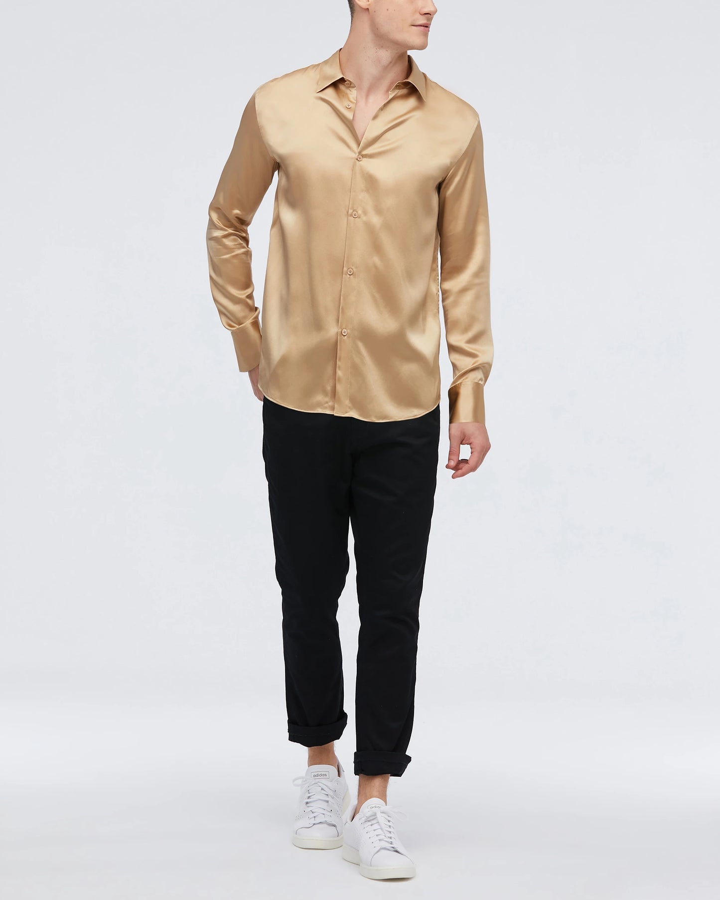 Luxe Shirt Slim fit - Bella Babe by SK Nightsuit Nightdress Robes Silk Satin Nighty Gown Nightwear