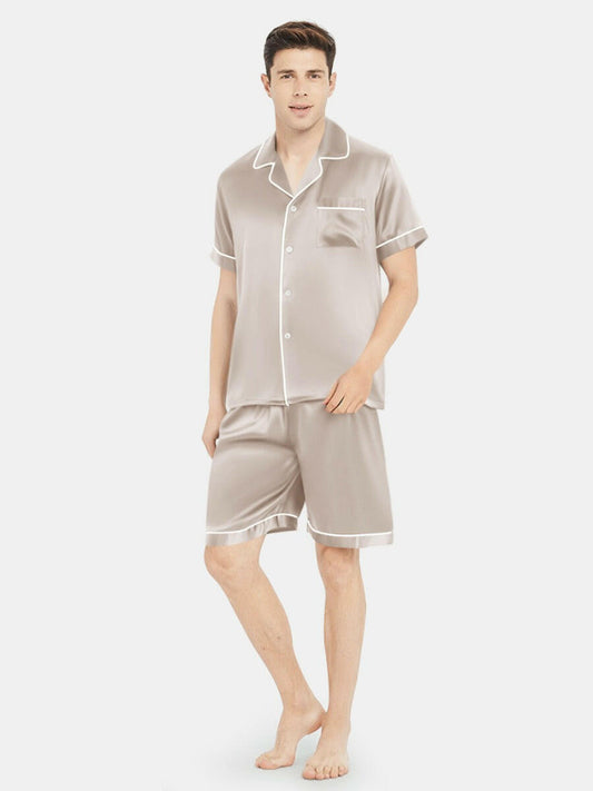 Satin Co-ords with Piping.