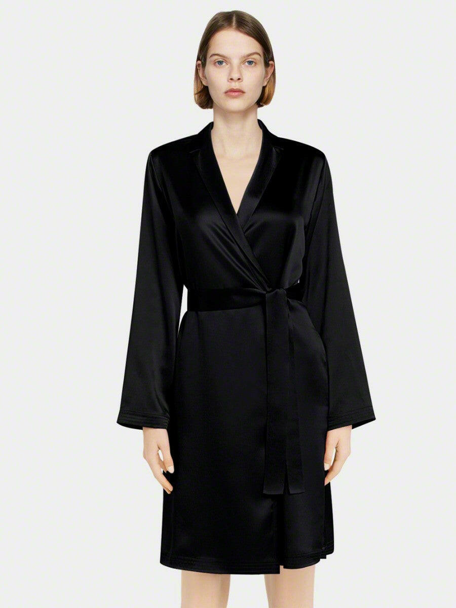 Dressing Robe - Bella Babe by SK Nightsuit Nightdress Robes Silk Satin Nighty Gown Nightwear