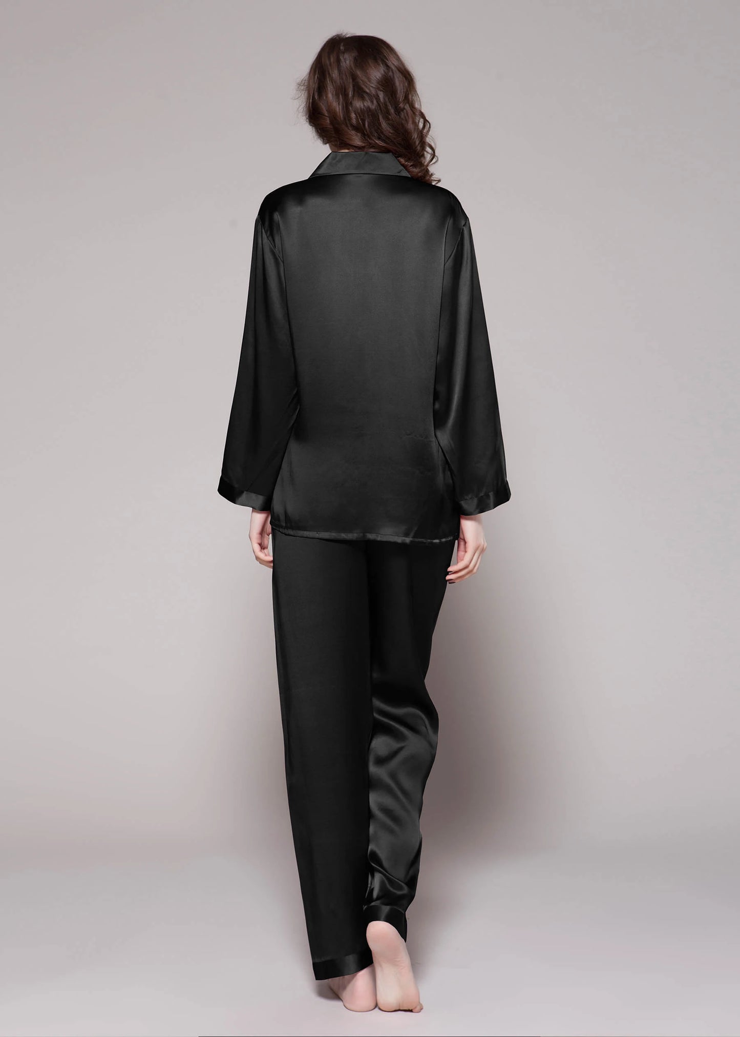 Silky Satin Pjs - Bella Babe by SK Nightsuit Nightdress Robes Silk Satin Nighty Gown Nightwear