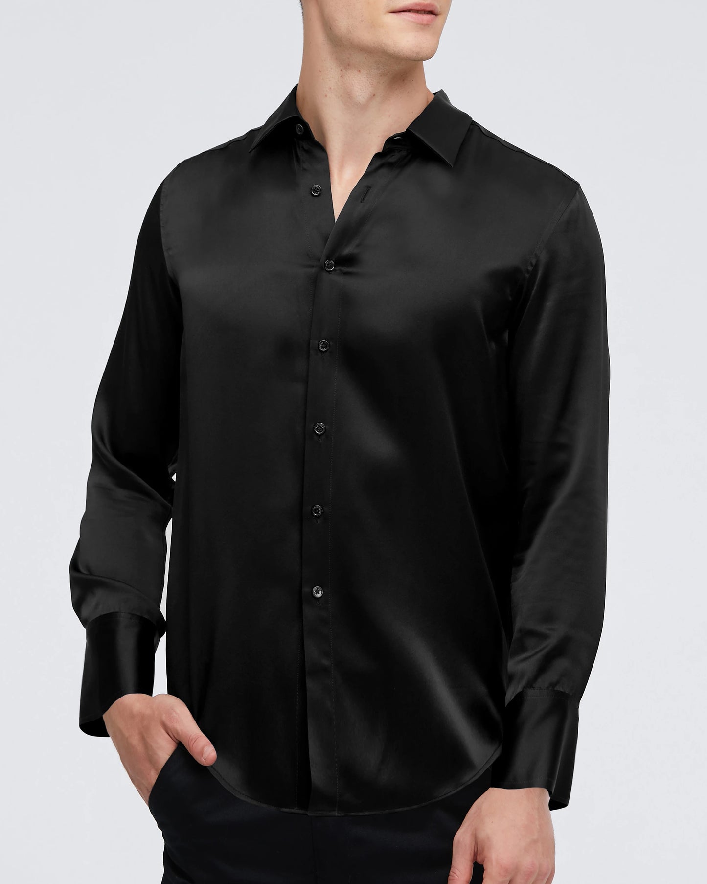 Luxe Shirt Slim fit - Bella Babe by SK Nightsuit Nightdress Robes Silk Satin Nighty Gown Nightwear