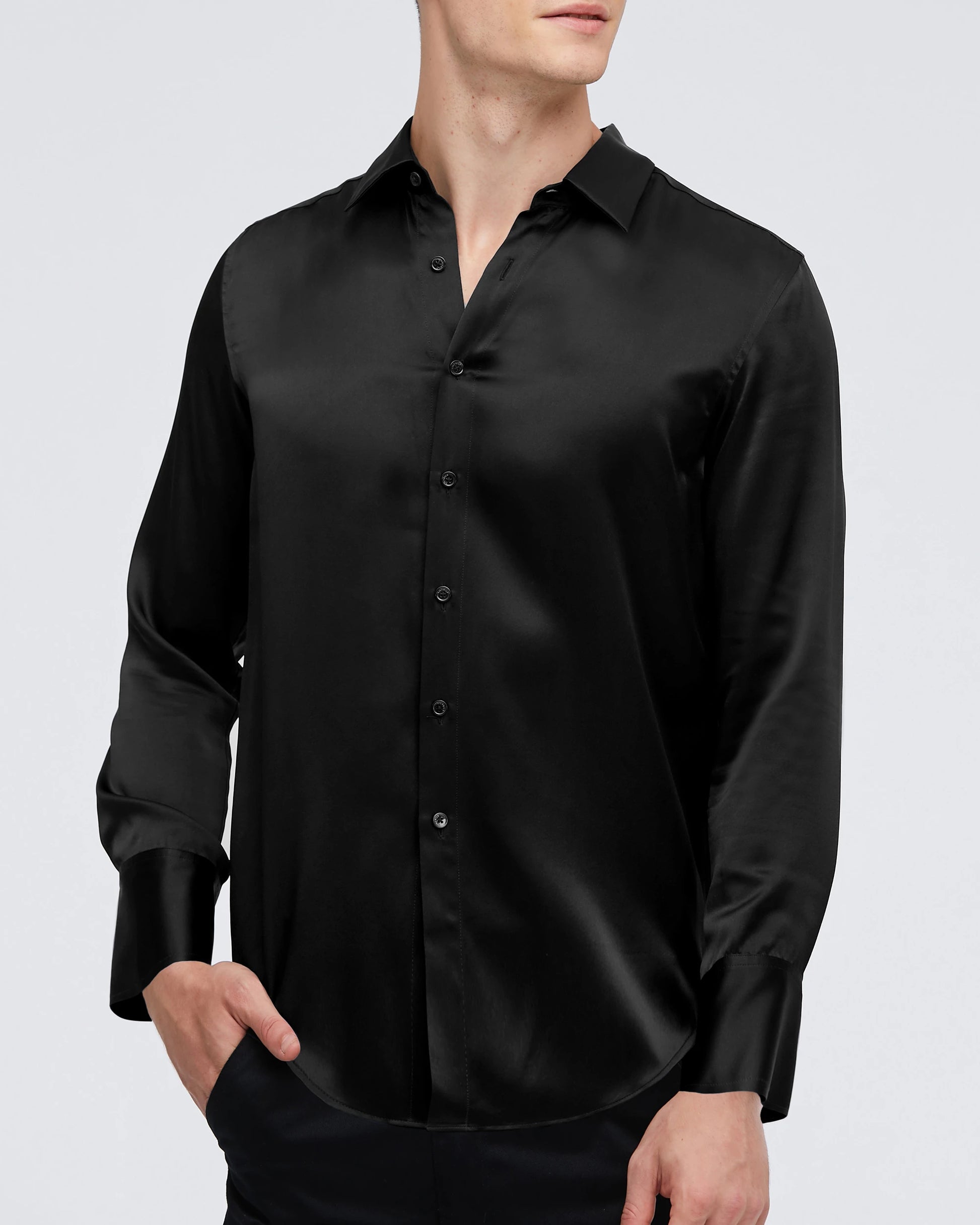 Luxe Shirt Slim fit - Bella Babe by SK Nightsuit Nightdress Robes Silk Satin Nighty Gown Nightwear