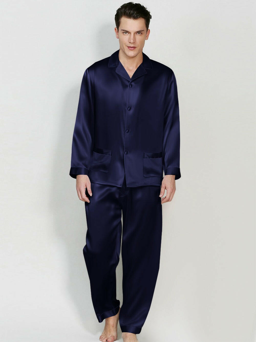 Luxury Satin Night Suit - Bella Babe by SK Nightsuit Nightdress Robes Silk Satin Nighty Gown Nightwear