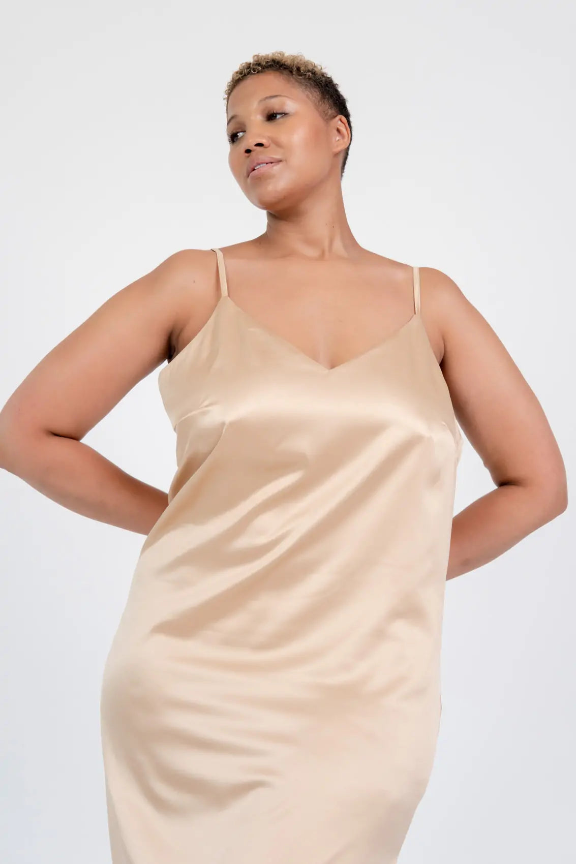 Slit Nightie - Bella Babe by SK Nightsuit-Nightdress-Robes-Silk-Satin-Nighty-Gown-Nightwear-Shorts-Pajamas-Nightsuit-for-women-men-bathrobe-Satin-dress-cotton-