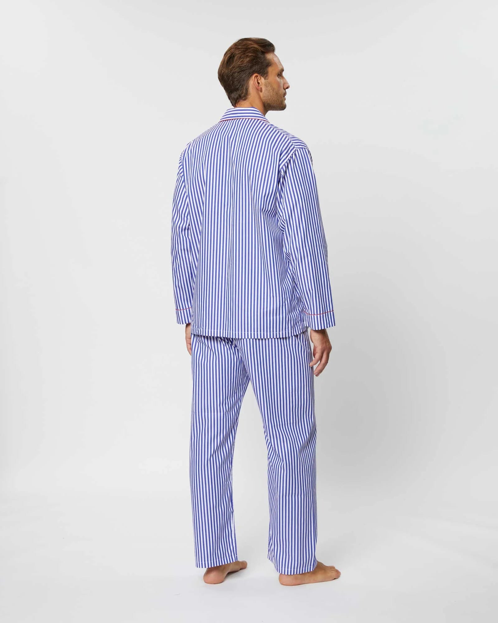 Oxford Stripe Loungewear 100% Cotton.