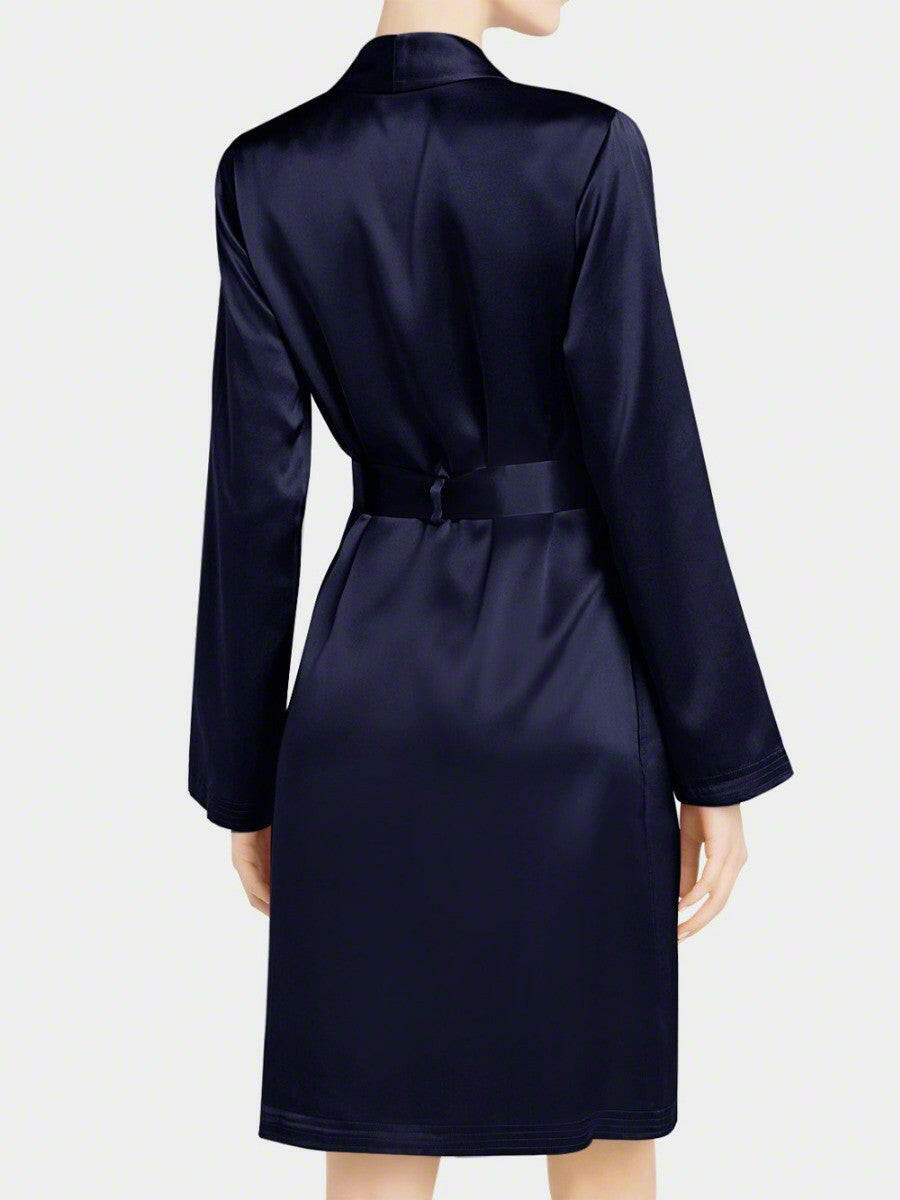 Dressing Robe - Bella Babe by SK Nightsuit Nightdress Robes Silk Satin Nighty Gown Nightwear