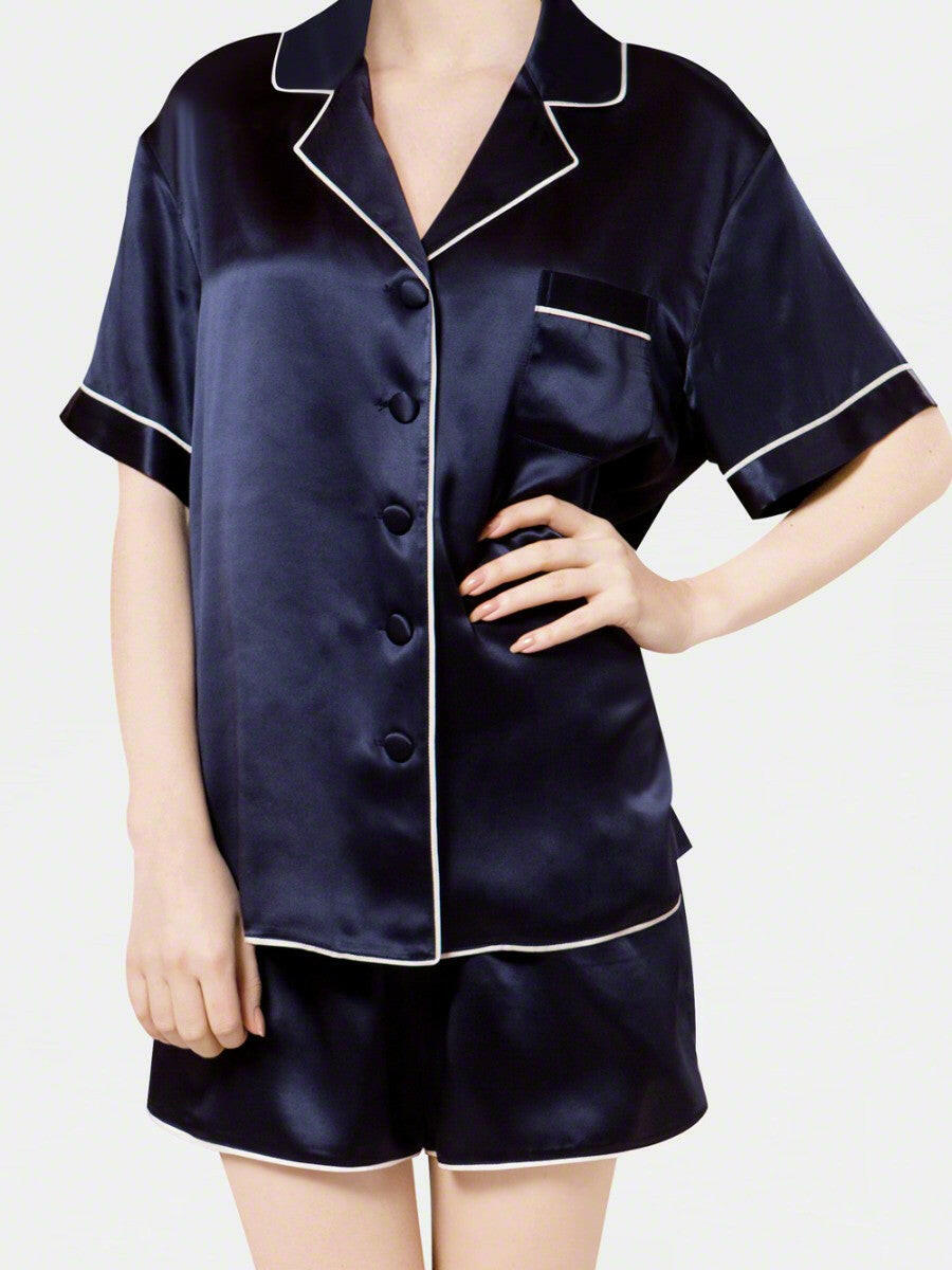 Shorts Set - Bella Babe by SK Nightsuit Nightdress Robes Silk Satin Nighty Gown Nightwear