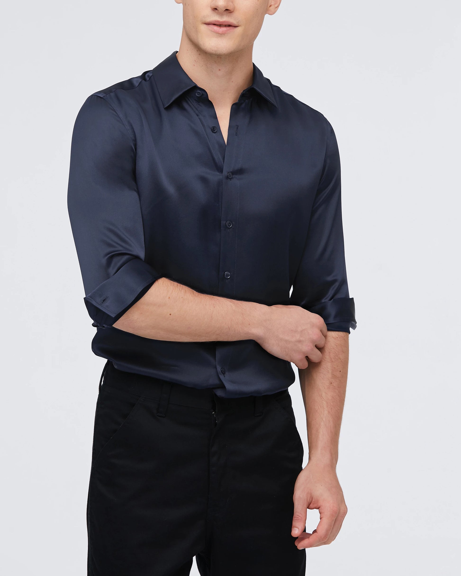 Luxe Shirt Slim fit - Bella Babe by SK Nightsuit Nightdress Robes Silk Satin Nighty Gown Nightwear