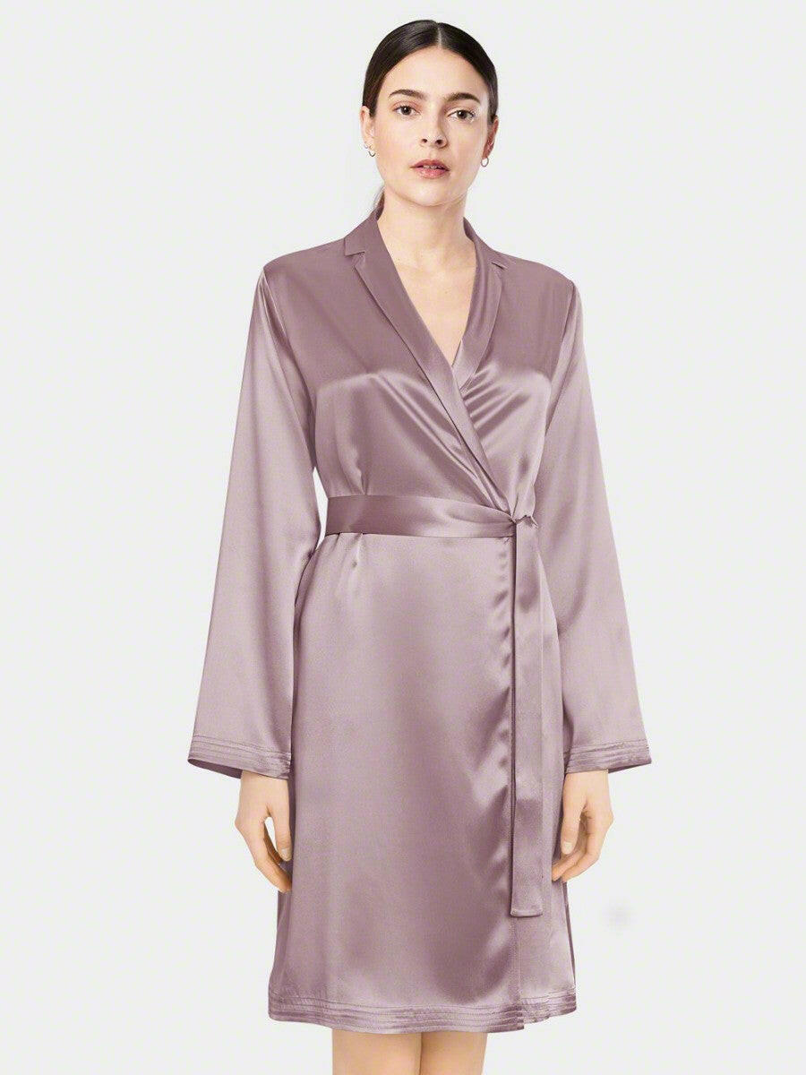 Dressing Robe - Bella Babe by SK Nightsuit Nightdress Robes Silk Satin Nighty Gown Nightwear
