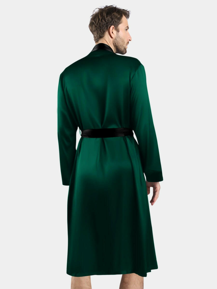Premium Satin Robe - Bella Babe by SK Nightsuit Nightdress Robes Silk Satin Nighty Gown Nightwear