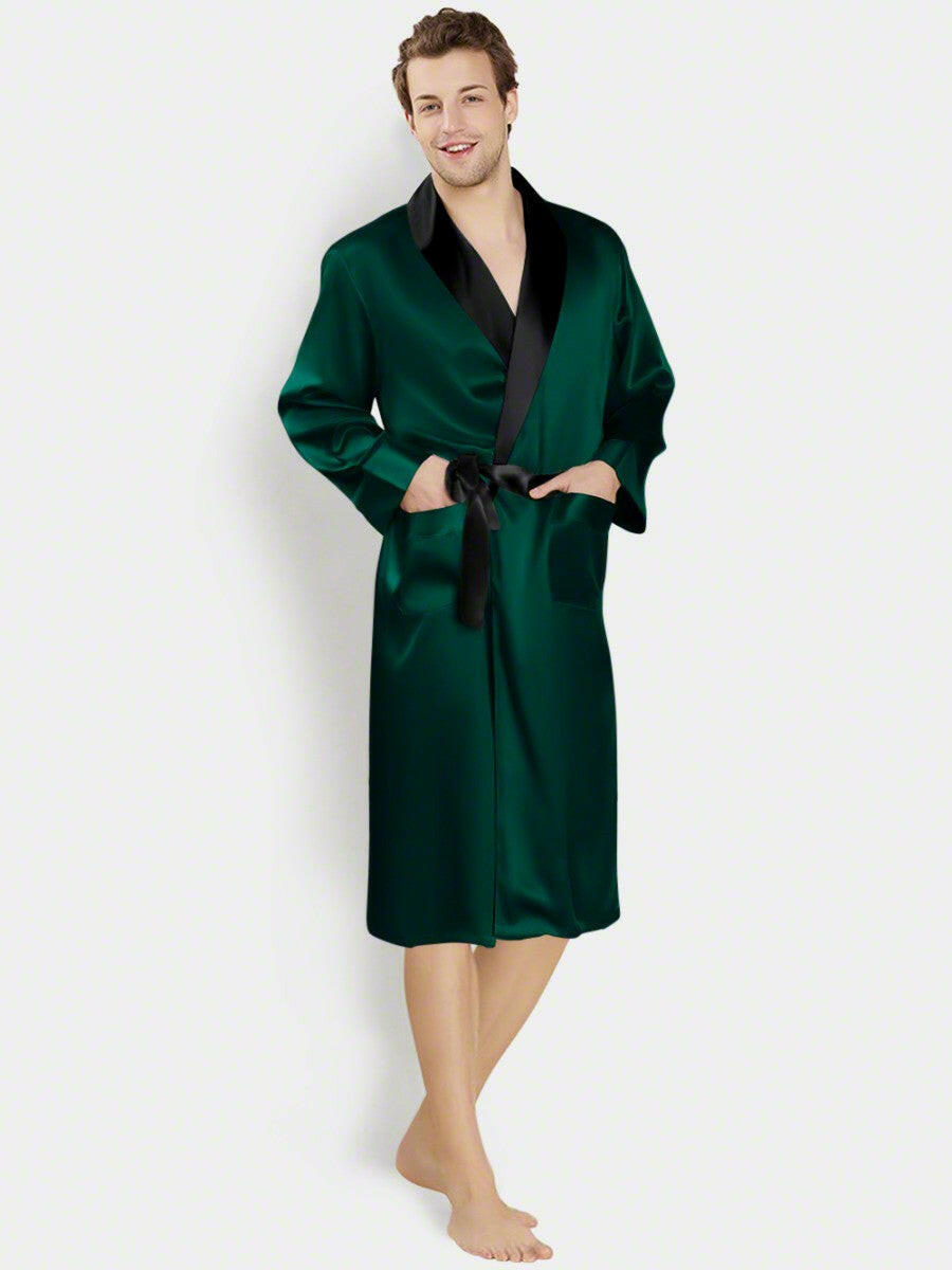 Premium Satin Robe.