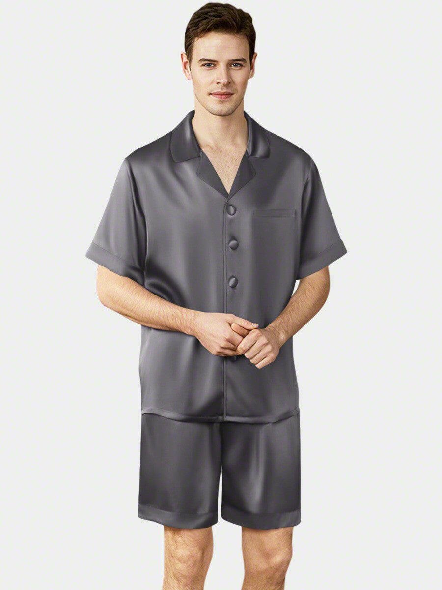 Half Sleeve Satin Co-ords - Bella Babe by SK Nightsuit Nightdress Robes Silk Satin Nighty Gown Nightwear