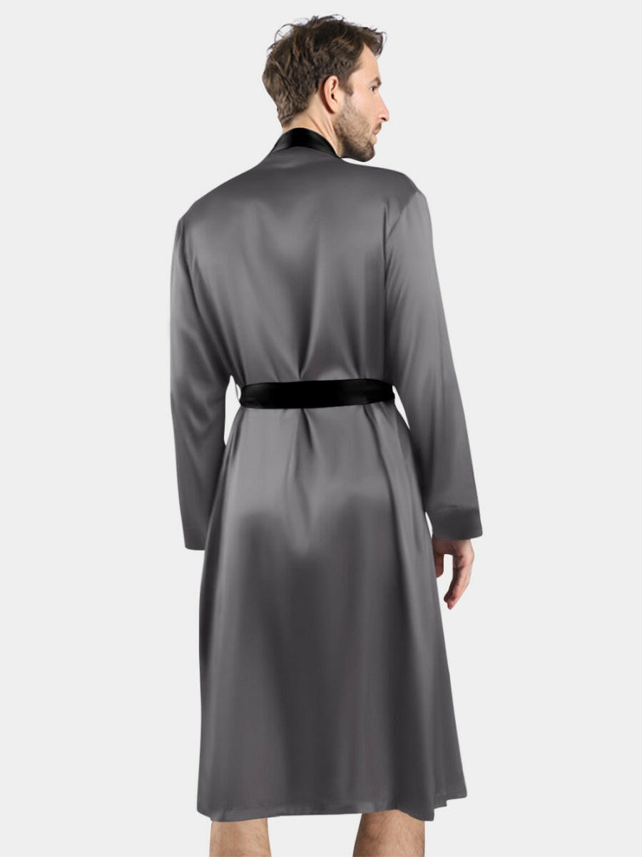 Premium Satin Robe - Bella Babe by SK Nightsuit Nightdress Robes Silk Satin Nighty Gown Nightwear