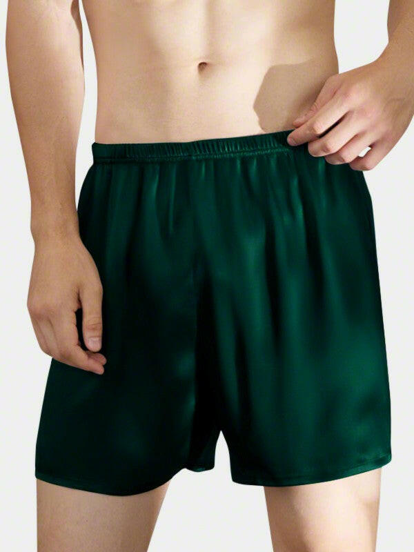 Satin Shorts.