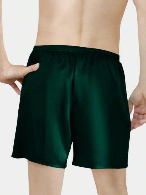 Satin Shorts.