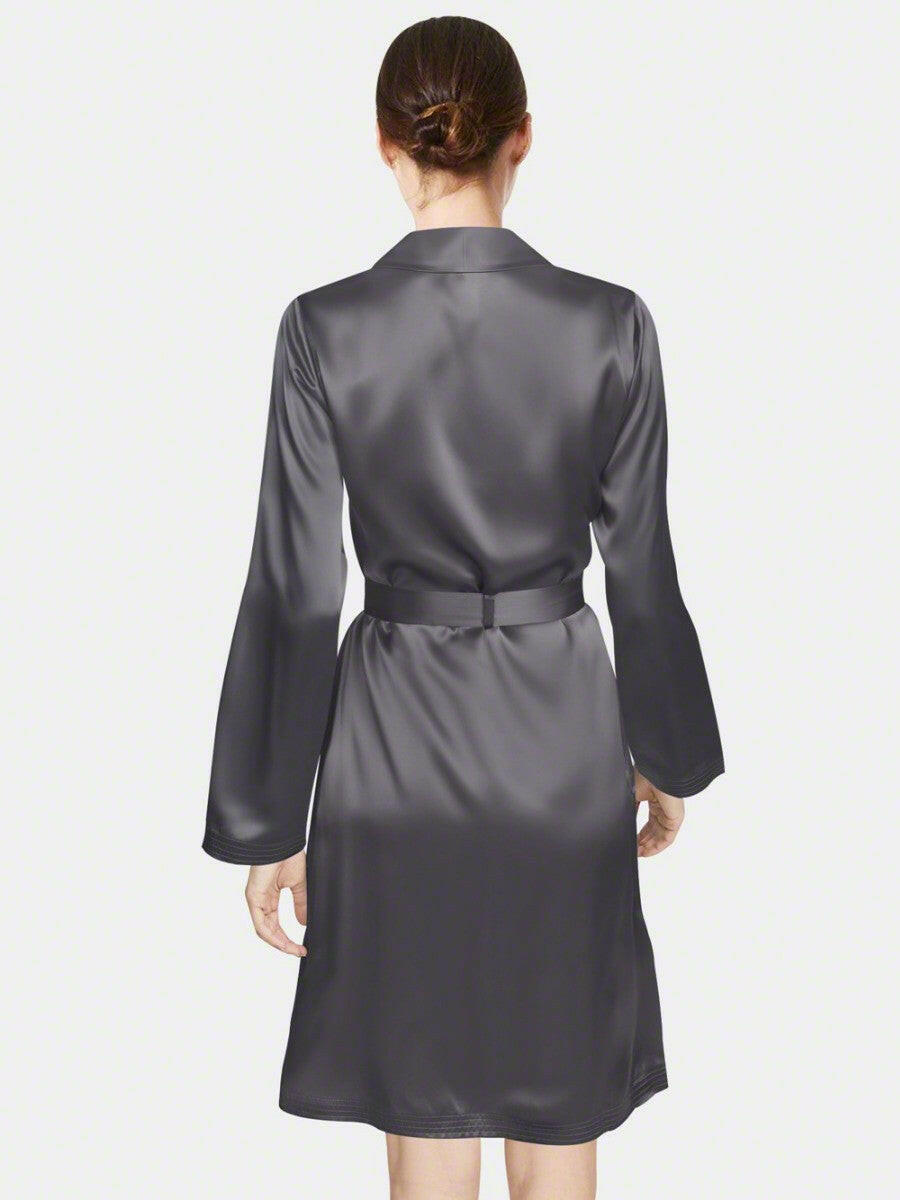 Dressing Robe - Bella Babe by SK Nightsuit Nightdress Robes Silk Satin Nighty Gown Nightwear