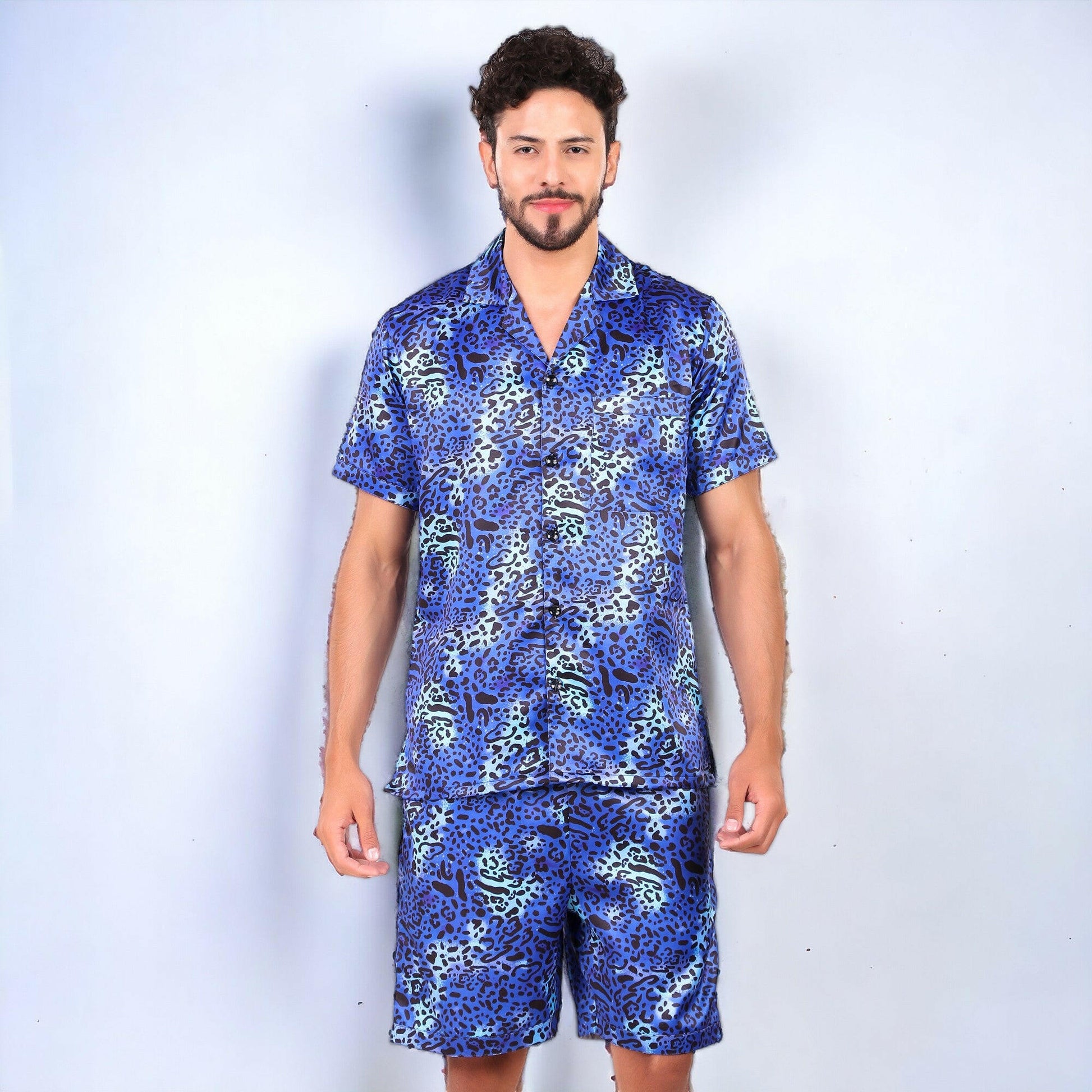 Power Leo Printed Half Sleeves Coord.