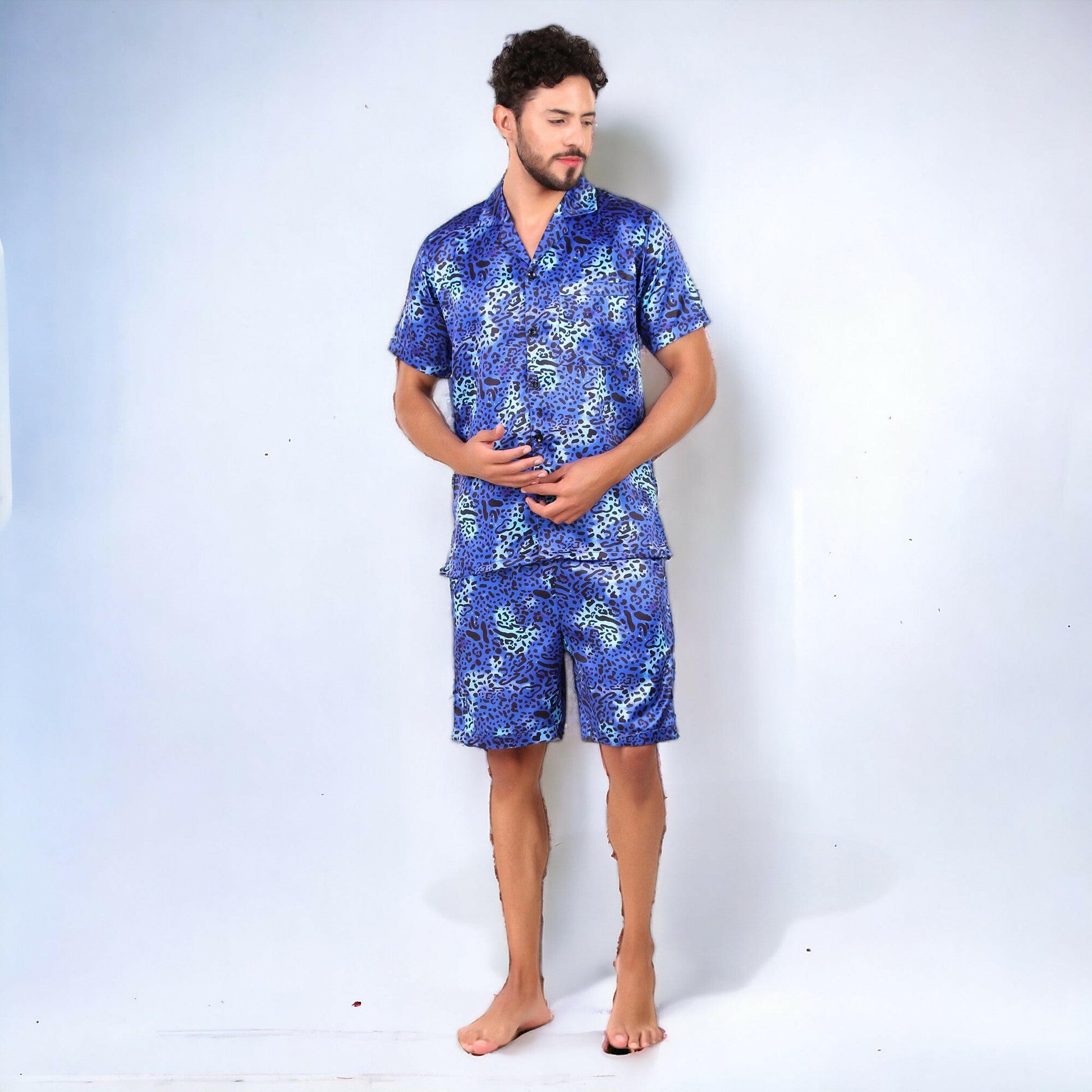 Power Leo Printed Half Sleeves Coord.