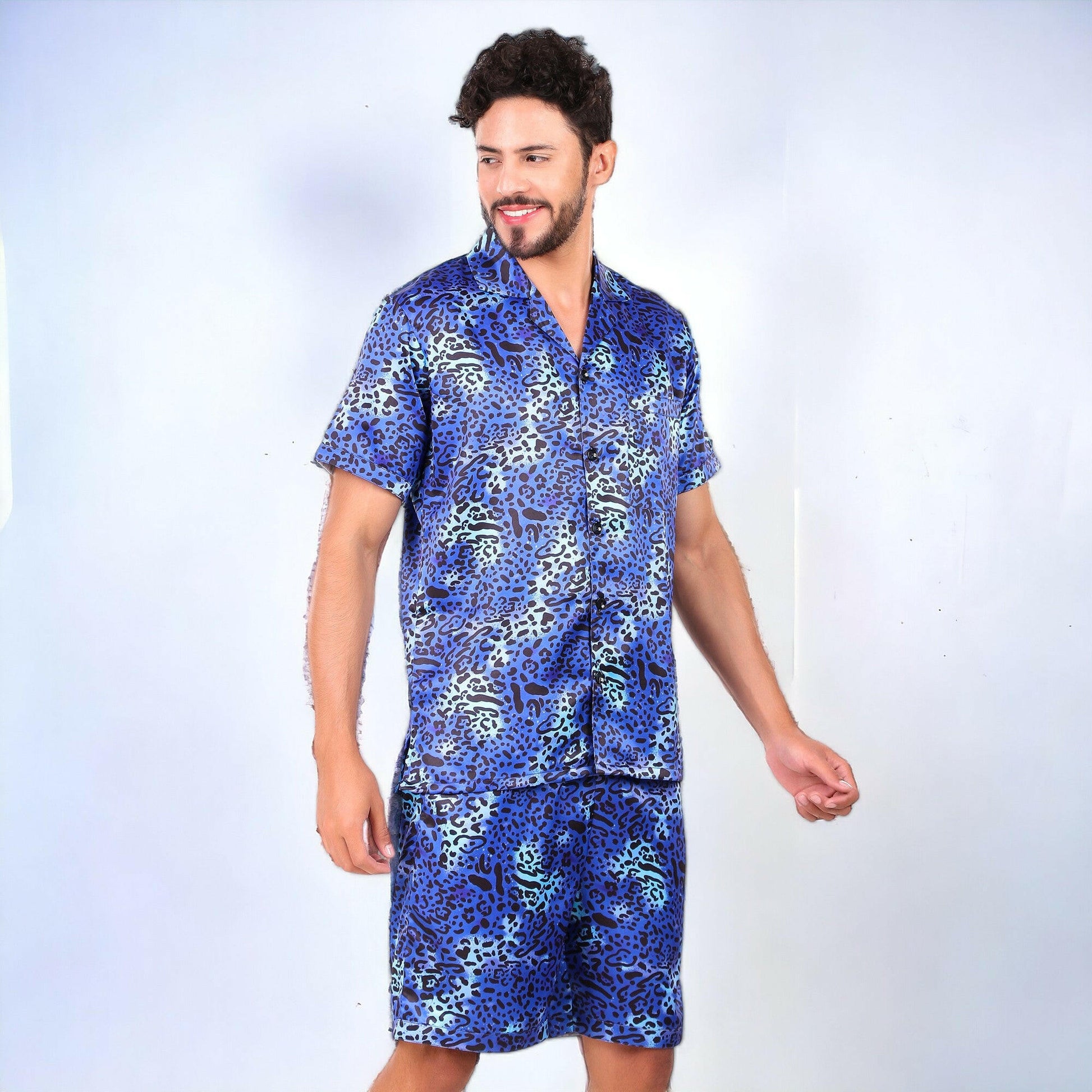 Power Leo Printed Half Sleeves Coord.