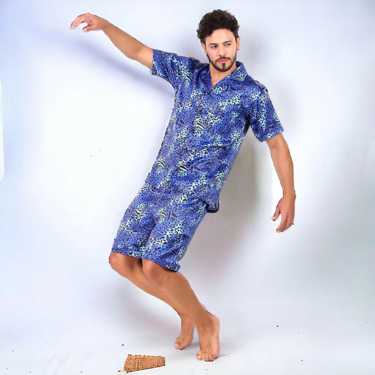 Power Leo Printed Half Sleeves Coord.