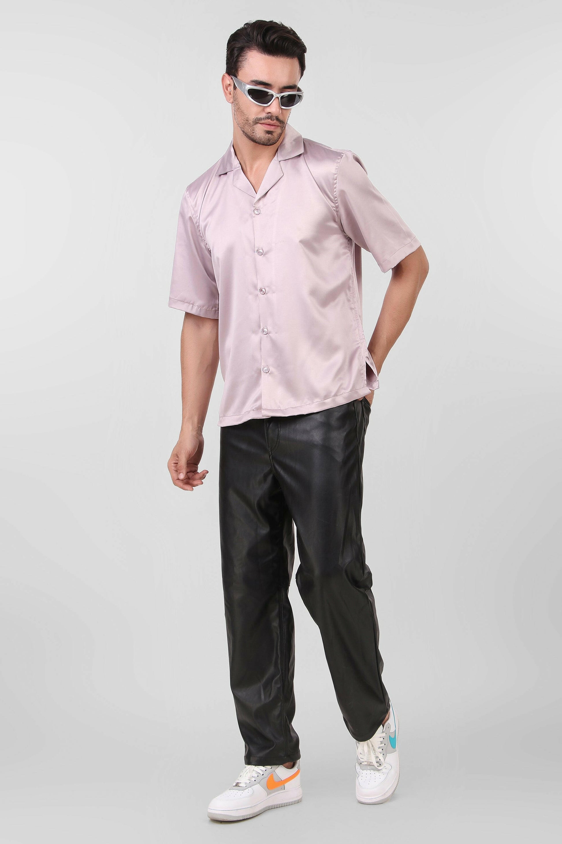 Shirt Boxy fit (Lilac).