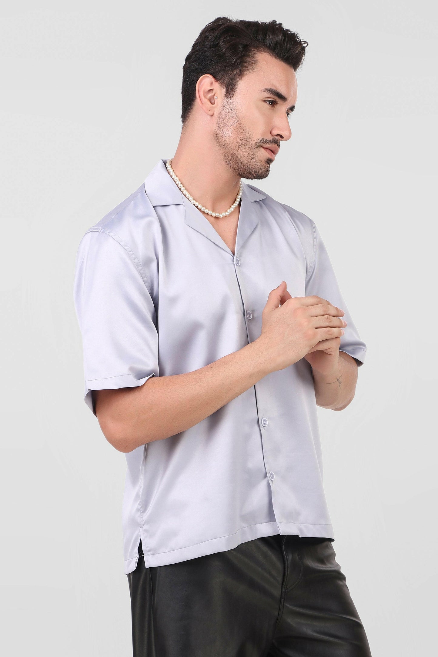 Shirt Boxy fit (Aqua).