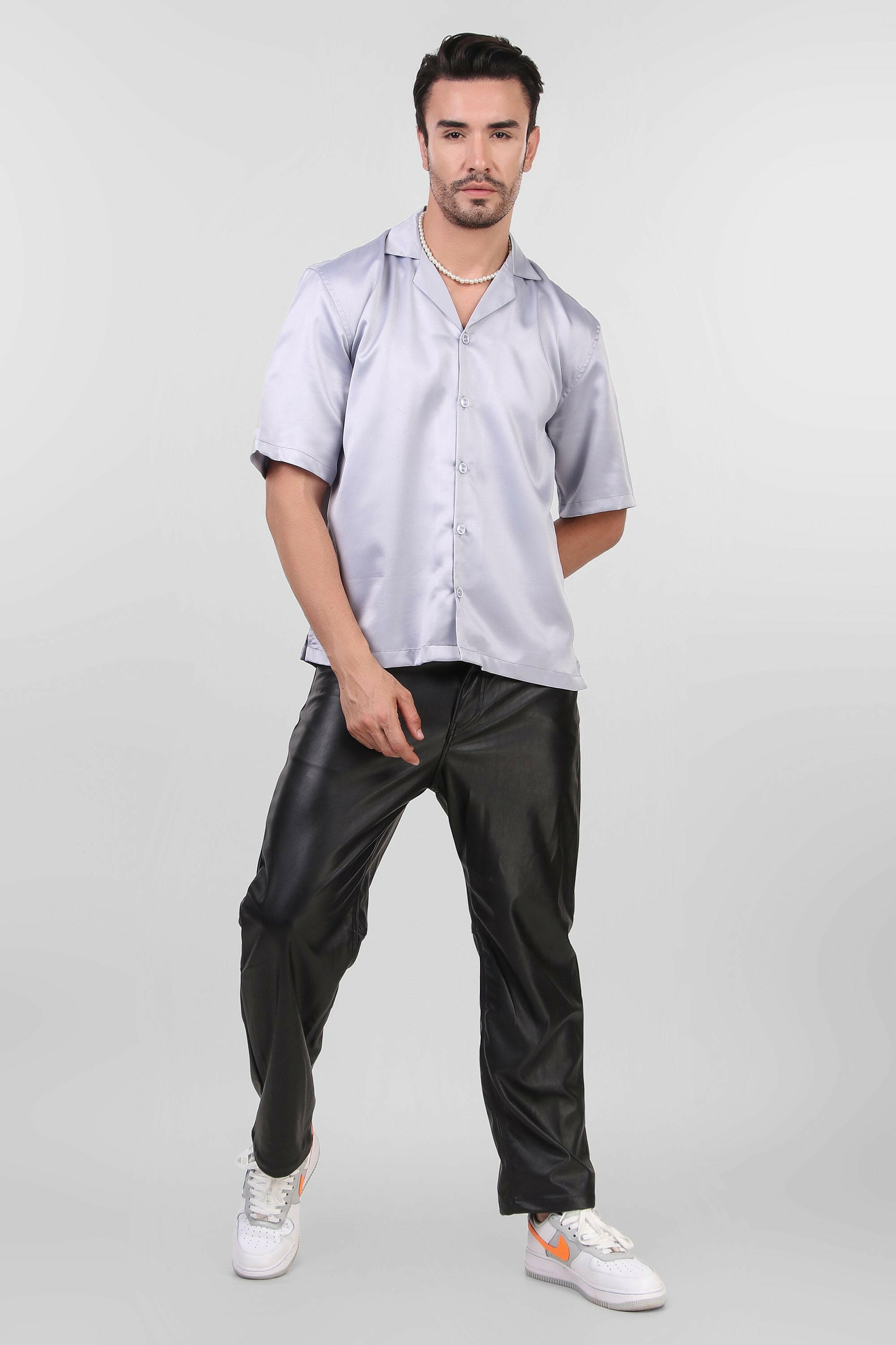 Shirt Boxy fit (Aqua).