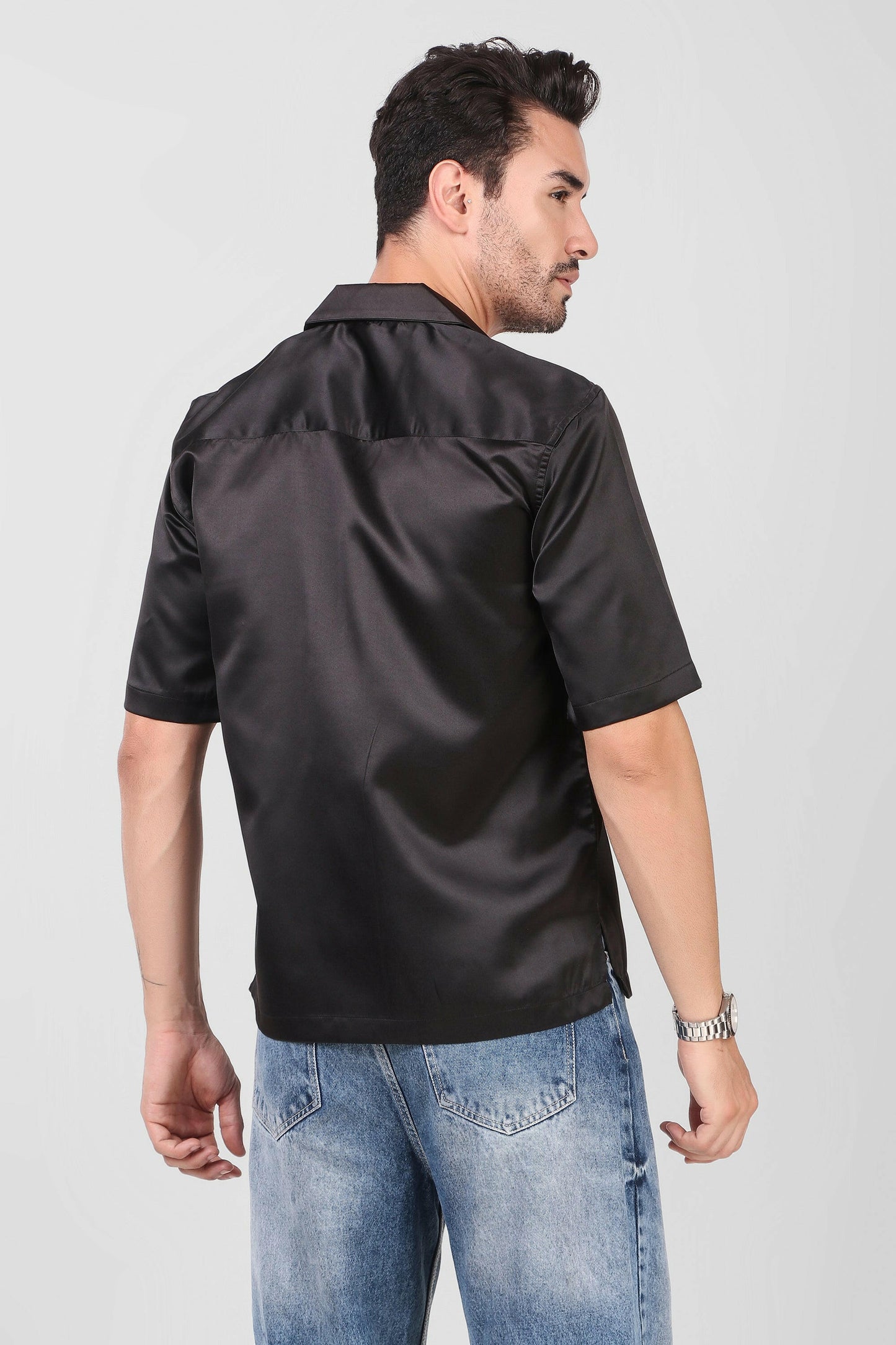 Shirt Boxy fit (Black).