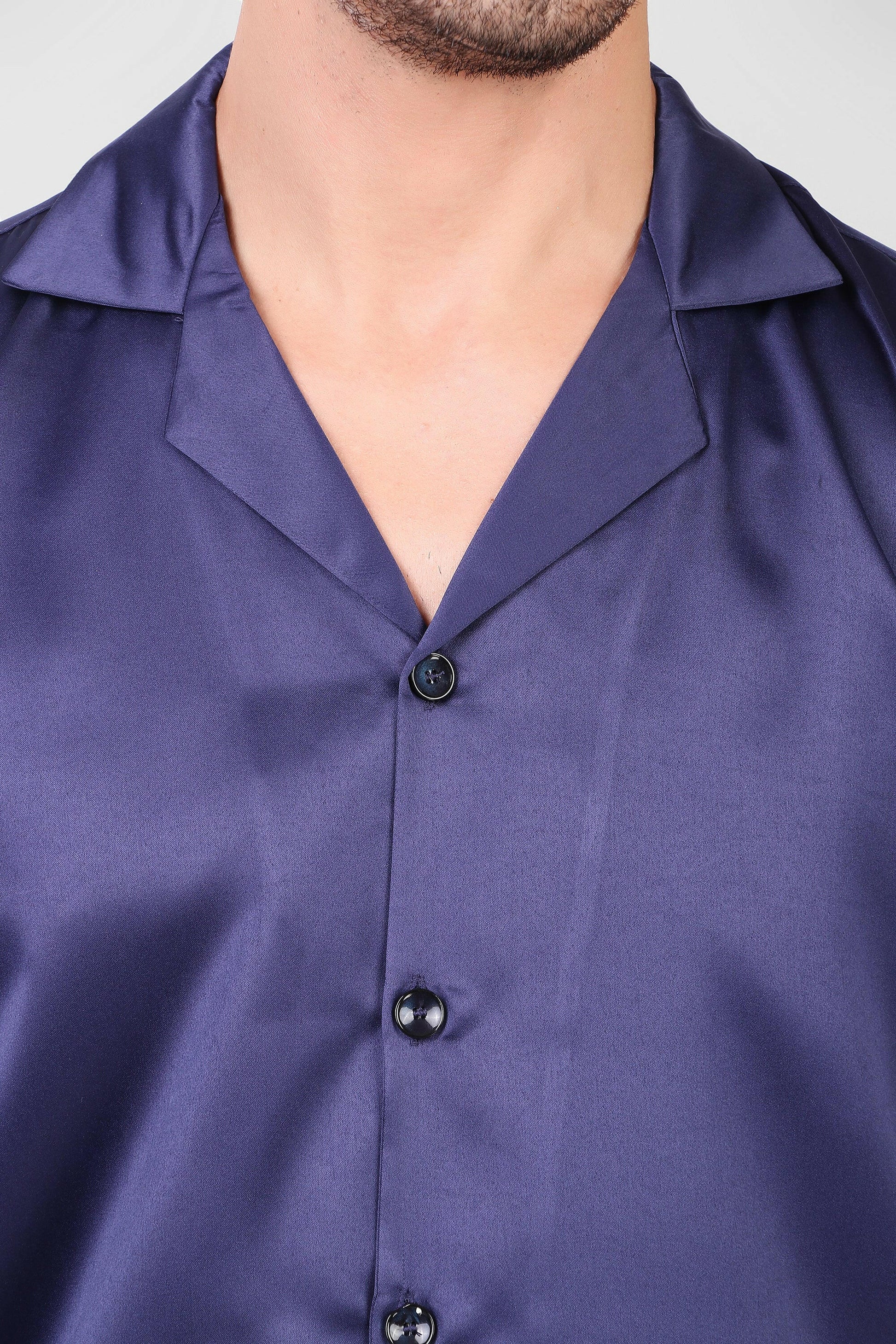 Shirt Boxy fit (Midnight blue).