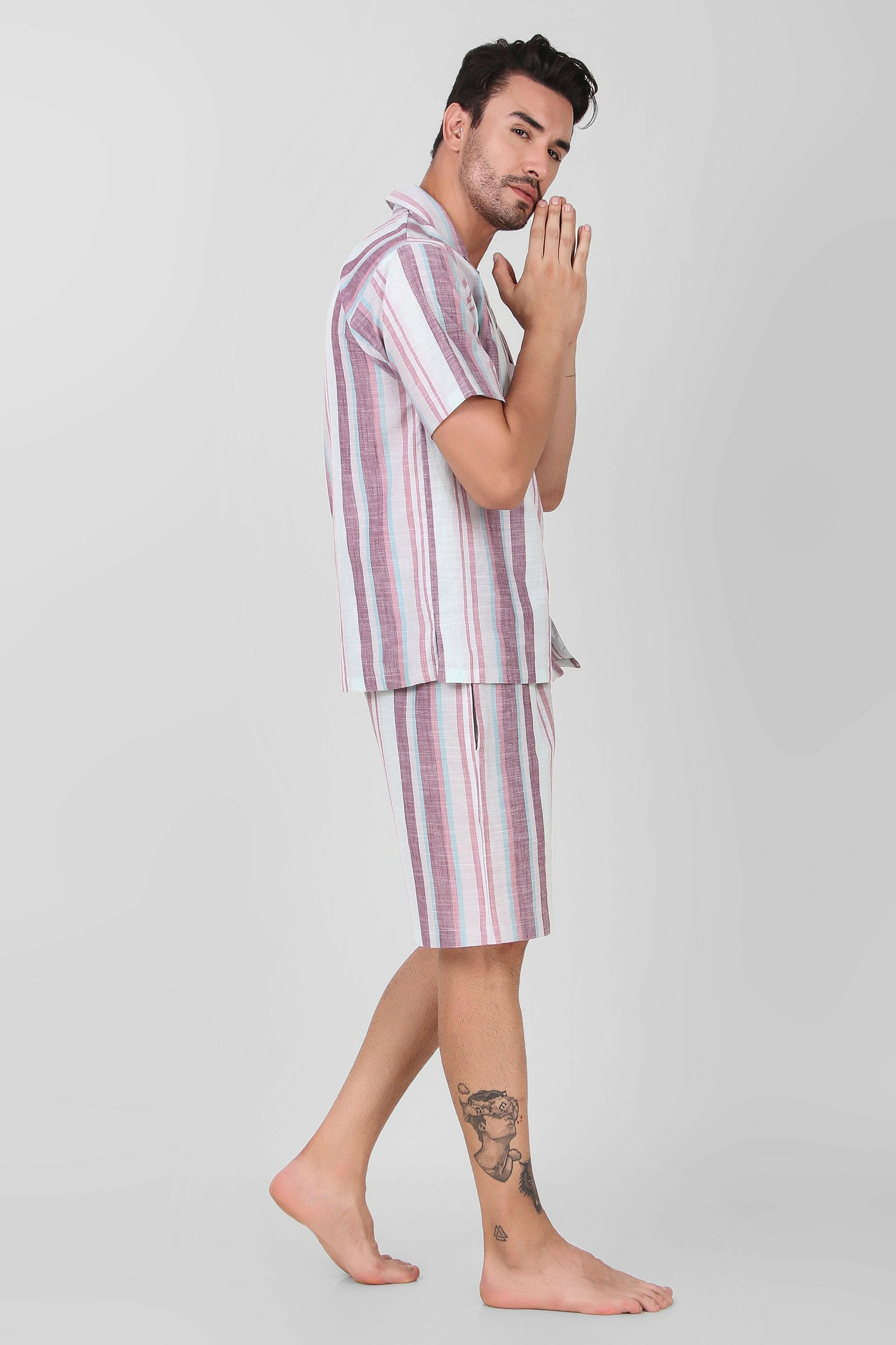 Striped Coord set.