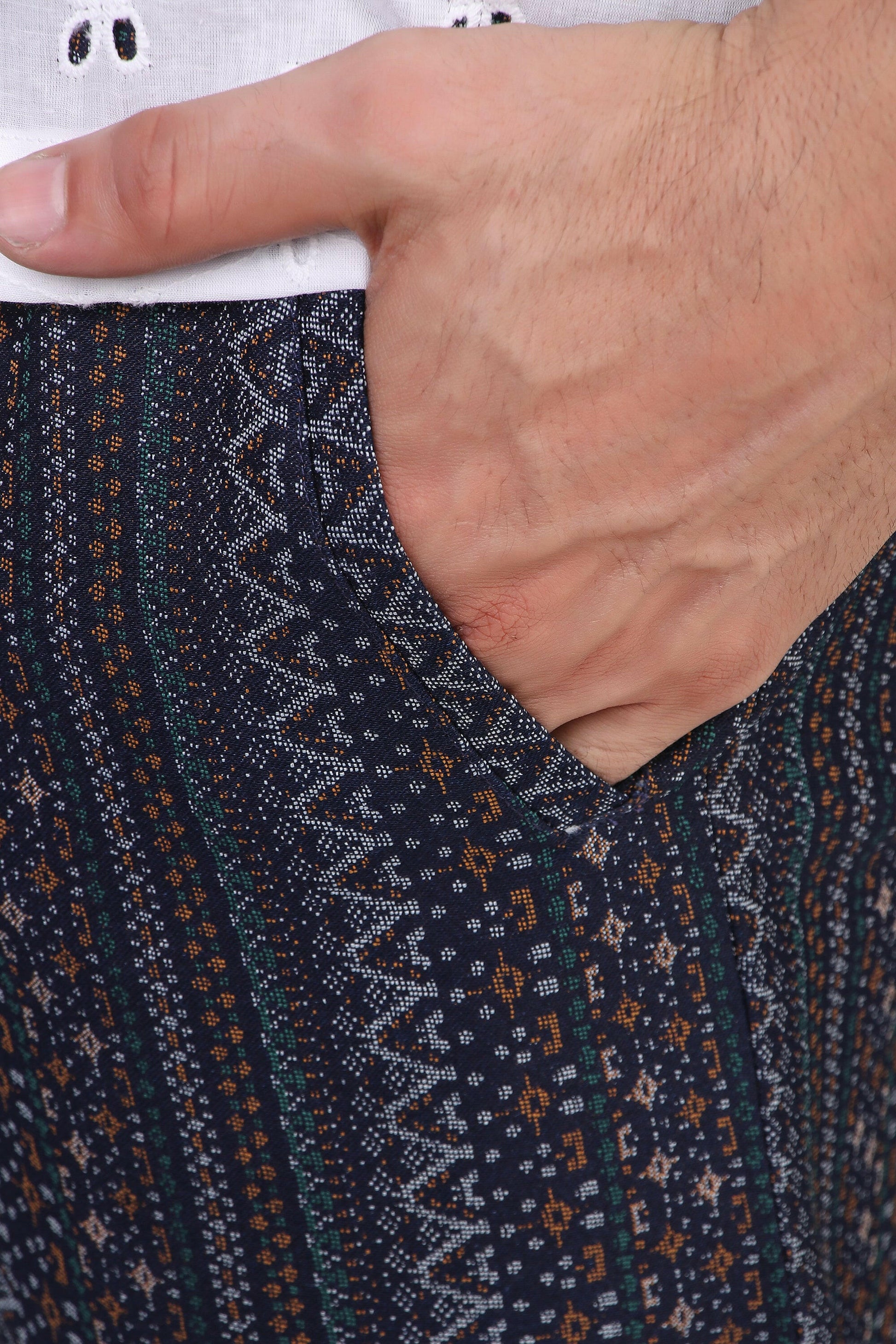 Jacquard Trouser.