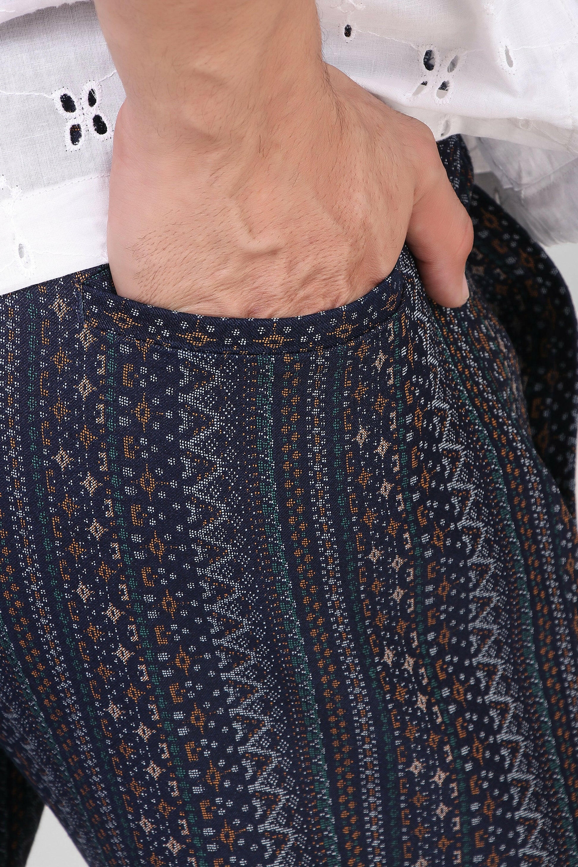 Jacquard Trouser.