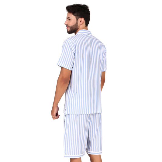 Blue Striped Coord set.