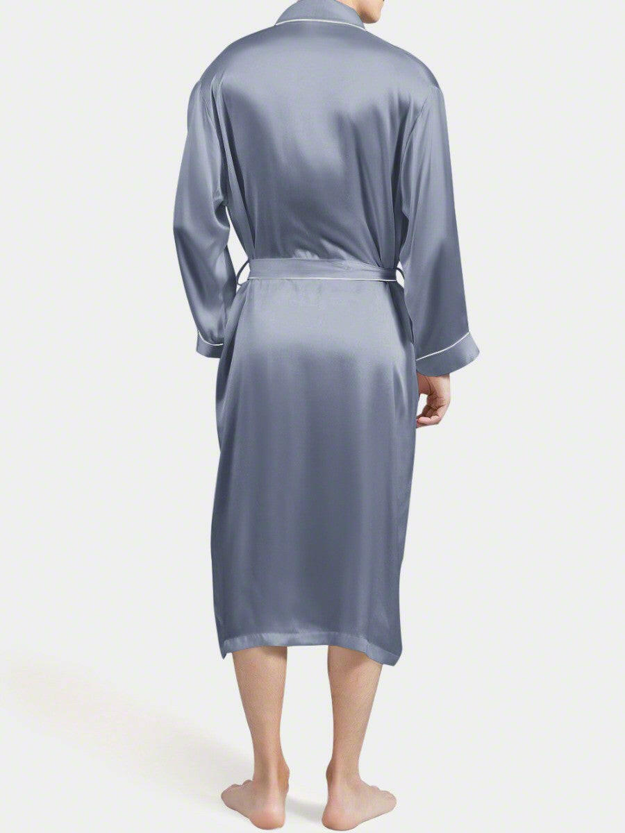 Classic Robe with Piping.