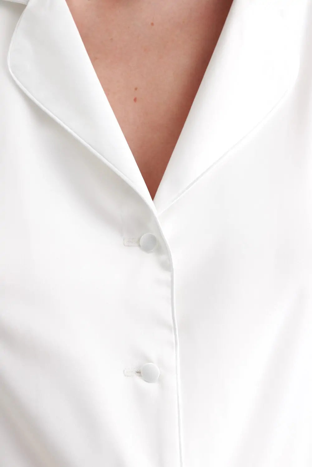 Silky Satin Feather Pyjamas with Piping.
