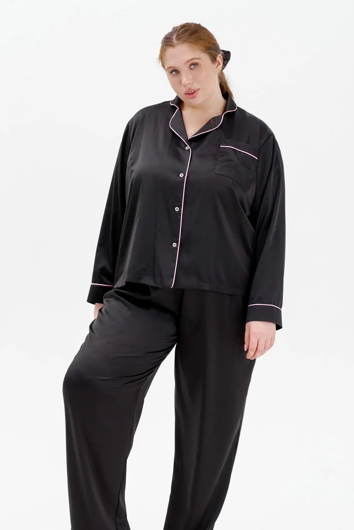 Satin Night Suit Plus Size.
