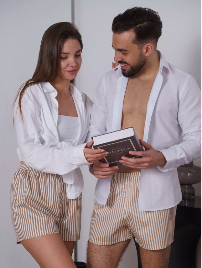 100% Cotton Unisex Boxers