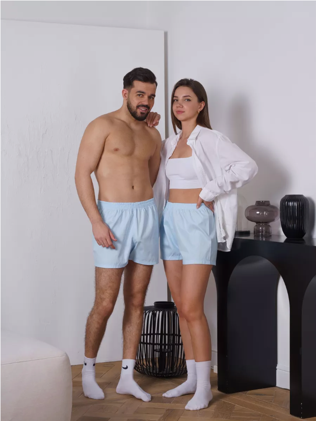 100% Cotton Unisex Boxers
