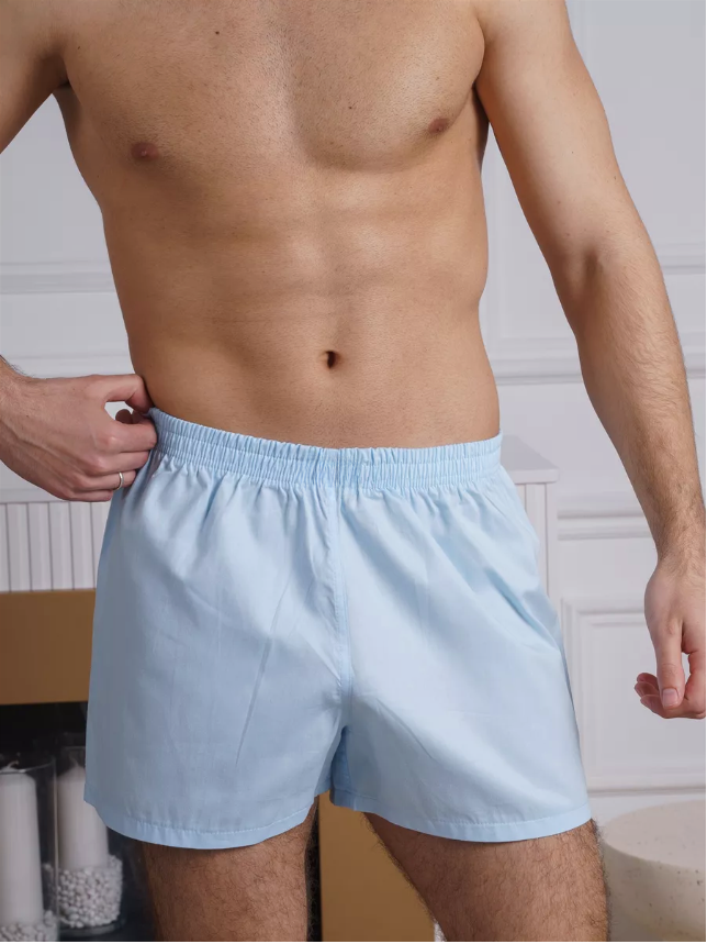 100% Cotton Unisex Boxers.