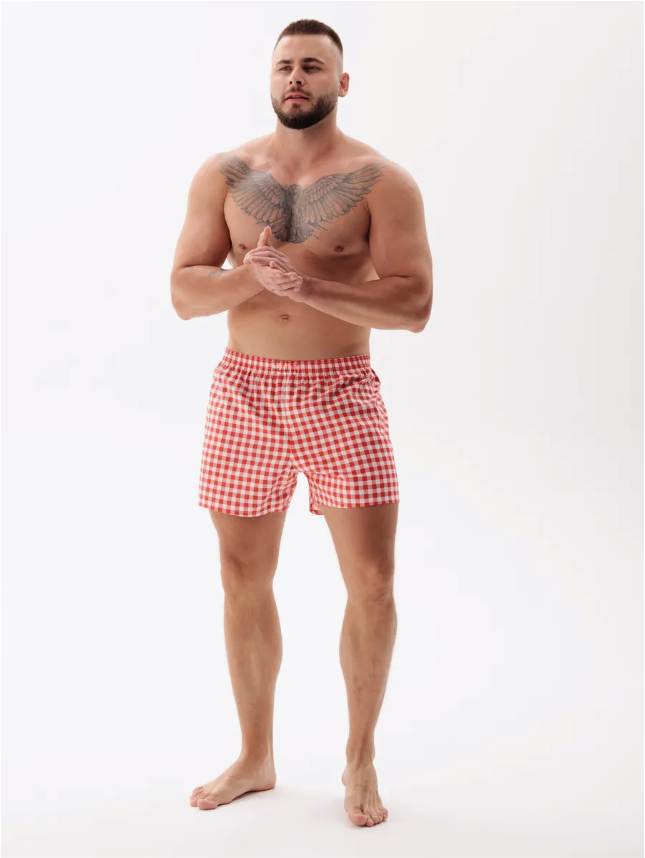 100% Cotton Unisex Boxers.