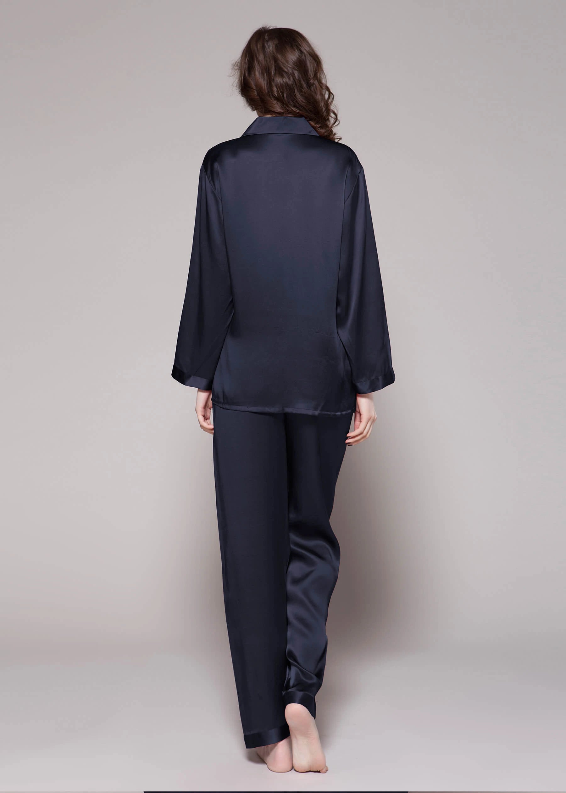 Silky Satin Pjs - Bella Babe by SK Nightsuit Nightdress Robes Silk Satin Nighty Gown Nightwear